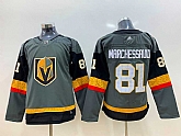 Women Vegas Golden Knights 81 Jonathan Marchessault Gray Adidas Jersey,baseball caps,new era cap wholesale,wholesale hats